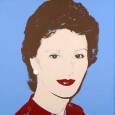 Portrait of Her Majesty Queen Sonja, then Crown Princess Sonja, by Andy Warhol, 1982. (Photo: Kjartan Hauglid, The Royal Palace) 